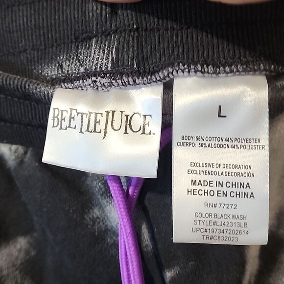 Beetlejuice sweats large unisex guc - Picture 3 of 3